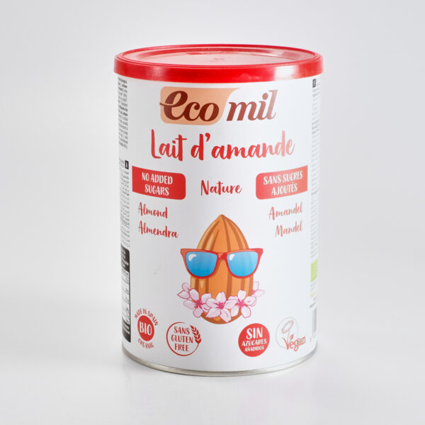Mandlijoogipulber, naturaalne 400g EcoMil